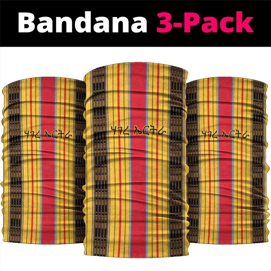 Eritrea Traditional Saho Mix Tilet Pattern Neck Gaiter - African Pride
