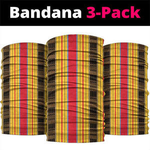 Eritrea Traditional Saho Mix Tilet Pattern Neck Gaiter - African Pride