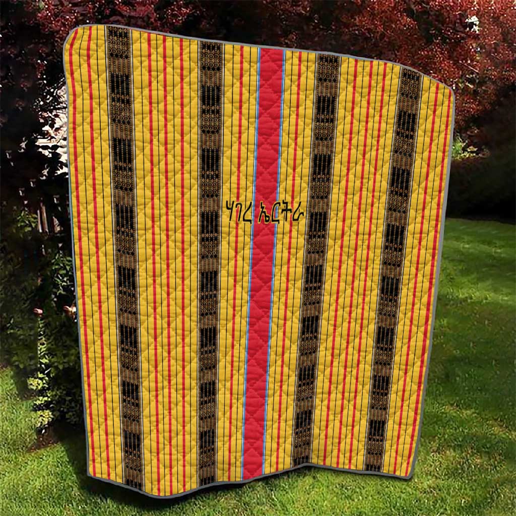 Eritrea Traditional Saho Mix Tilet Pattern Quilt
