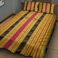 Eritrea Traditional Saho Mix Tilet Pattern Quilt Bed Set