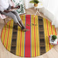 Eritrea Traditional Saho Mix Tilet Pattern Round Carpet