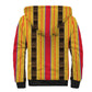Eritrea Traditional Saho Mix Tilet Pattern Sherpa Hoodie