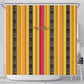 Eritrea Traditional Saho Mix Tilet Pattern Shower Curtain