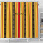 Eritrea Traditional Saho Mix Tilet Pattern Shower Curtain
