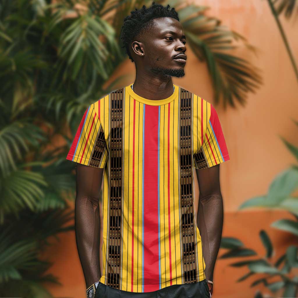 Eritrea Traditional Saho Mix Tilet Pattern T shirt
