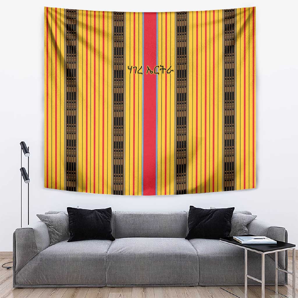 Eritrea Traditional Saho Mix Tilet Pattern Tapestry