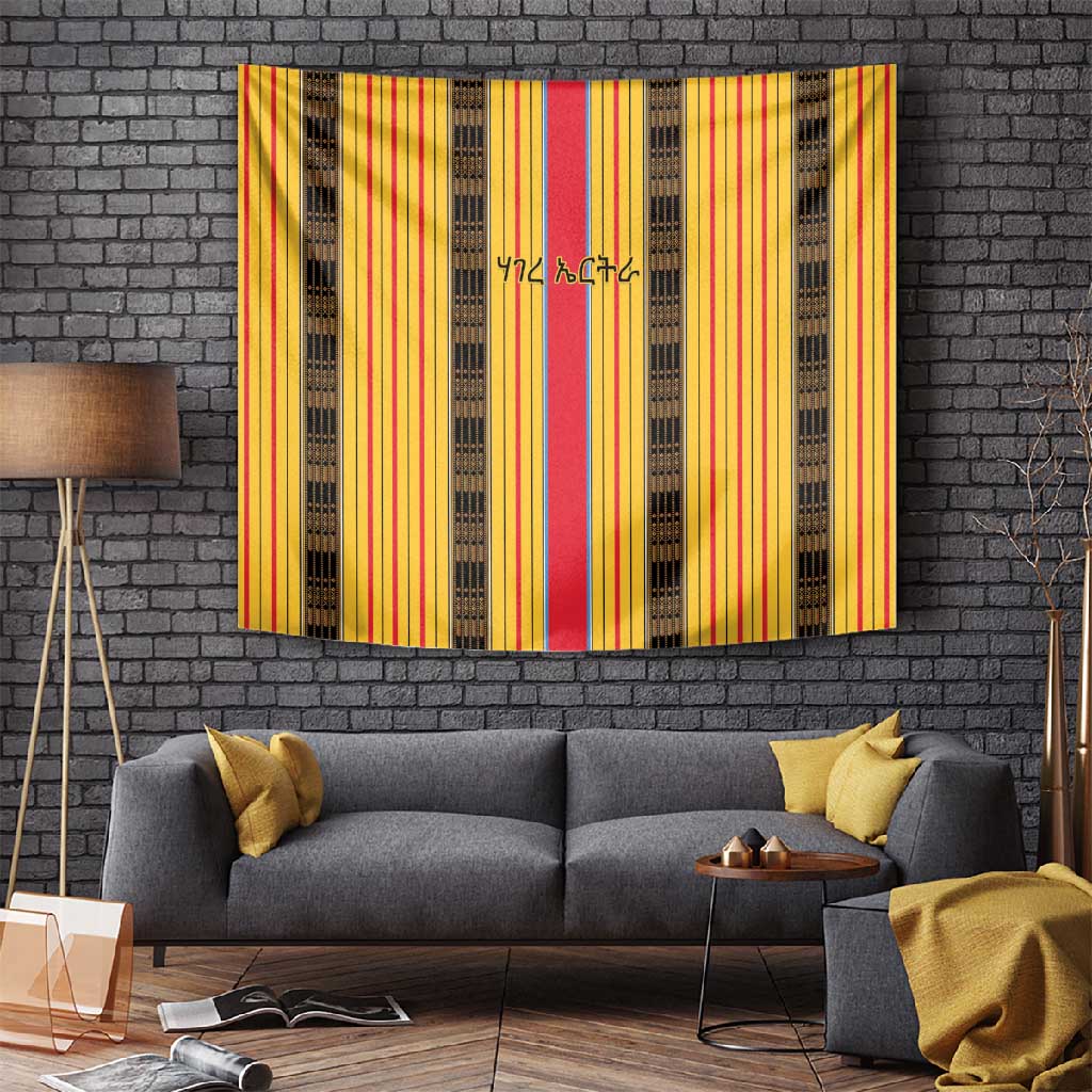 Eritrea Traditional Saho Mix Tilet Pattern Tapestry