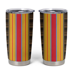 Eritrea Traditional Saho Mix Tilet Pattern Tumbler Cup