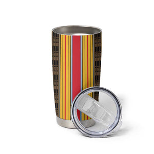 Eritrea Traditional Saho Mix Tilet Pattern Tumbler Cup