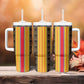 Eritrea Traditional Saho Mix Tilet Pattern Tumbler With Handle