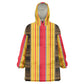 Eritrea Traditional Saho Mix Tilet Pattern Wearable Blanket Hoodie
