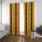 Eritrea Traditional Saho Mix Tilet Pattern Window Curtain