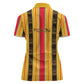 Eritrea Traditional Saho Mix Tilet Pattern Women Polo Shirt