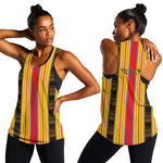 Eritrea Traditional Saho Mix Tilet Pattern Women Racerback Tank