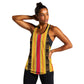 Eritrea Traditional Saho Mix Tilet Pattern Women Racerback Tank