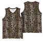 African Leopard Skin Pattern Basketball Jersey - African Pride
