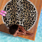 African Leopard Skin Pattern Beach Blanket