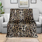 African Leopard Skin Pattern Blanket