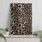 African Leopard Skin Pattern Canvas Wall Art