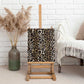 African Leopard Skin Pattern Canvas Wall Art