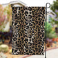 African Leopard Skin Pattern Garden Flag