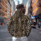 African Leopard Skin Pattern Hoodie