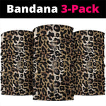 African Leopard Skin Pattern Neck Gaiter LT15