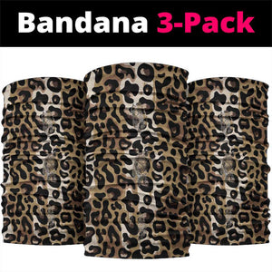 African Leopard Skin Pattern Neck Gaiter LT15