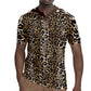 African Leopard Skin Pattern Rugby Jersey