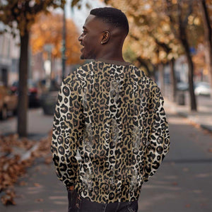 African Leopard Skin Pattern Sweatshirt