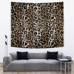 African Leopard Skin Pattern Tapestry
