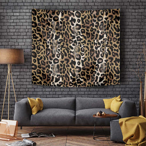 African Leopard Skin Pattern Tapestry