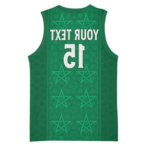 Custom Morocco Football Basketball Jersey Dima Maghrib - African Pride