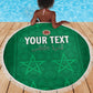 Custom Morocco Football Beach Blanket Dima Maghrib