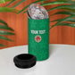 Custom Morocco Football 4 in 1 Can Cooler Tumbler Dima Maghrib