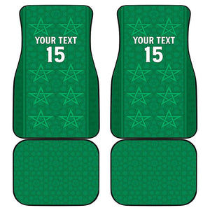 Custom Morocco Football Car Mats Dima Maghrib