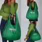 Custom Morocco Football Grocery Bag Dima Maghrib