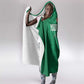 Custom Morocco Football Hooded Blanket Dima Maghrib