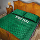 Custom Morocco Football Quilt Bed Set Dima Maghrib