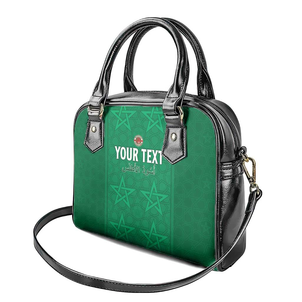 Custom Morocco Football Shoulder Handbag Dima Maghrib