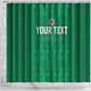 Custom Morocco Football Shower Curtain Dima Maghrib