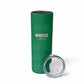 Custom Morocco Football Skinny Tumbler Dima Maghrib