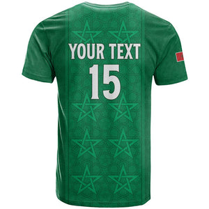 Custom Morocco Football T shirt Dima Maghrib