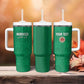 Custom Morocco Football Tumbler With Handle Dima Maghrib