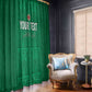 Custom Morocco Football Window Curtain Dima Maghrib