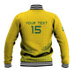 Custom Jamhuri ya Rwanda Football Baseball Jacket Go Amavubi Go
