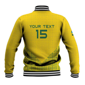 Custom Jamhuri ya Rwanda Football Baseball Jacket Go Amavubi Go