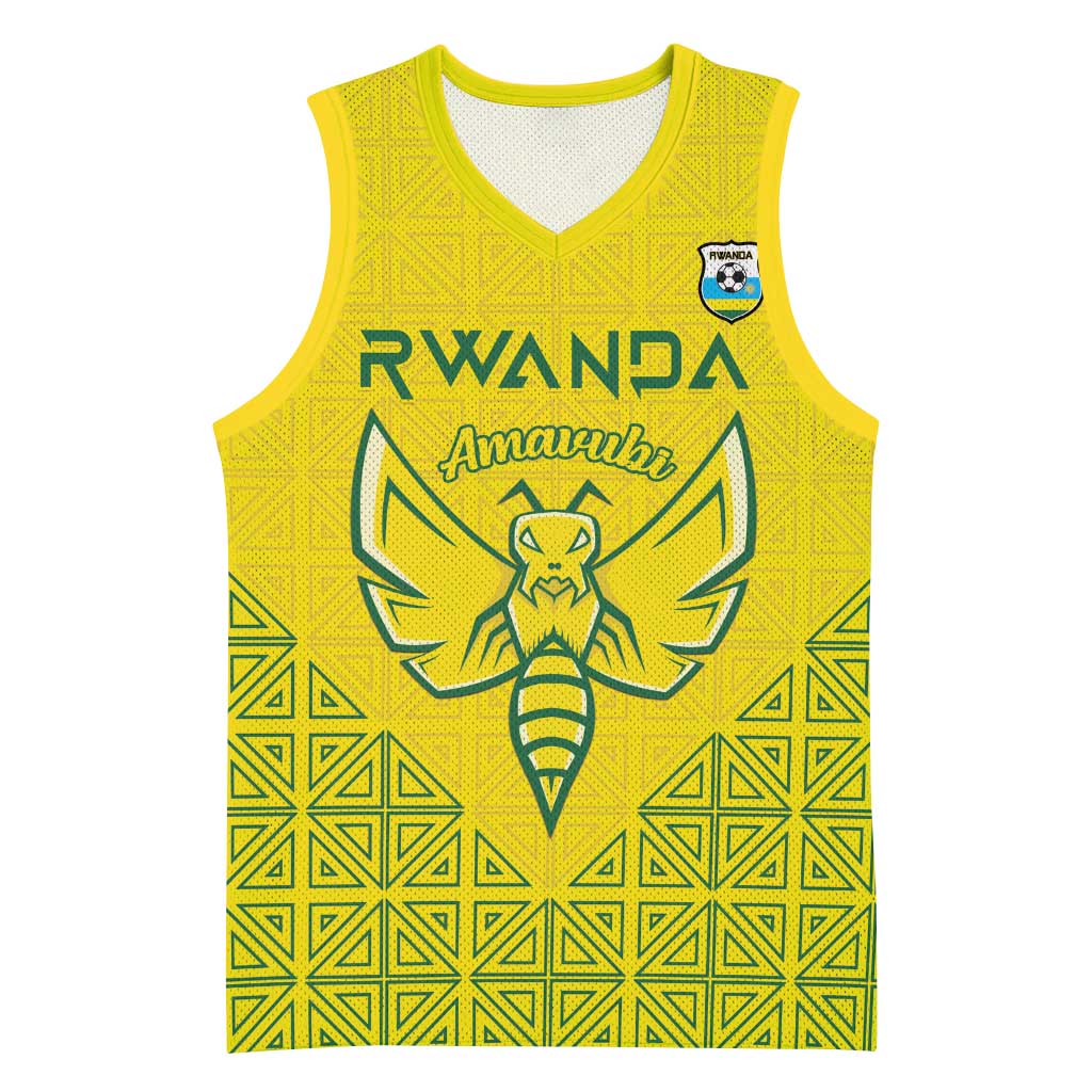 Custom Jamhuri ya Rwanda Football Basketball Jersey Go Amavubi Go - African Pride