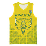 Custom Jamhuri ya Rwanda Football Basketball Jersey Go Amavubi Go - African Pride