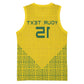 Custom Jamhuri ya Rwanda Football Basketball Jersey Go Amavubi Go - African Pride